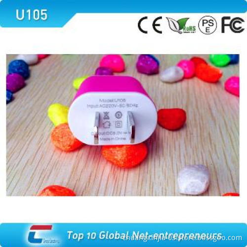 usb travel for Iphone with 1A